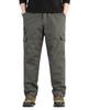 Men's Multi-pocket Cotton Cargo Pants: Spring/Autumn Loose Fit