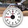 2in Universal 0‑12 Hourmeter Clock Instrument Panel Gauges Display Red Backlight 12V 24V for Car Boat Yacht