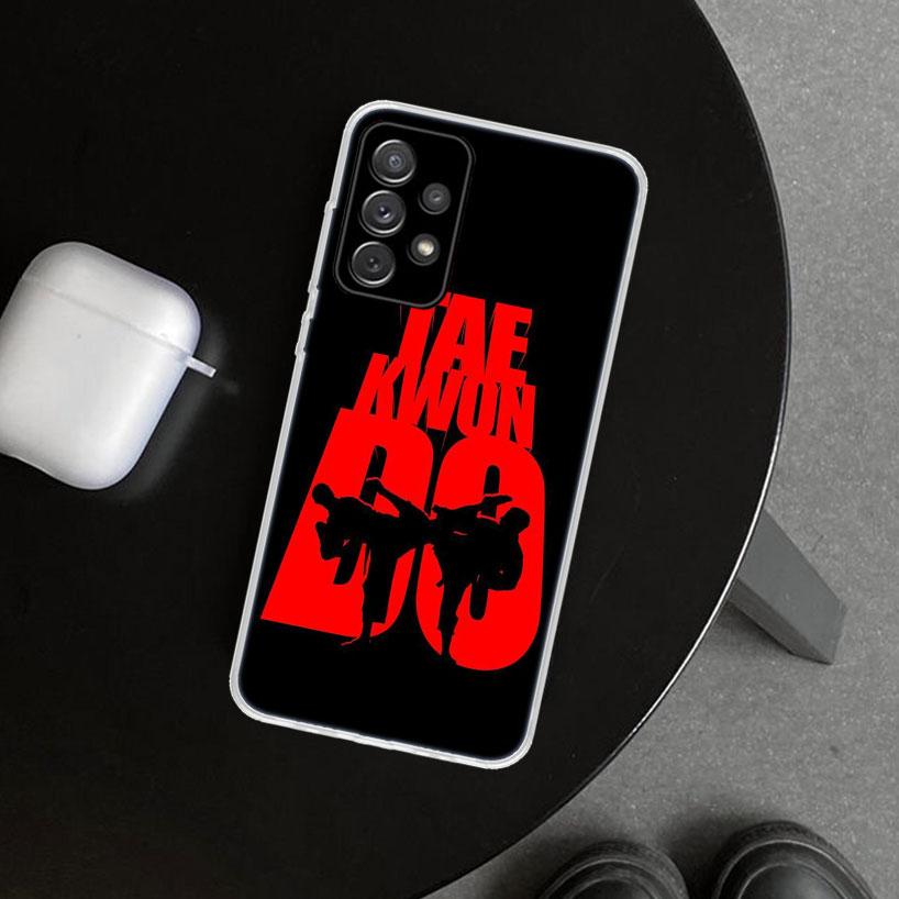 Kungfu Taekwondo Phone Case for Samsung Galaxy A17 A16 A26 A36 A56 A57 A37 A15 A25 A35 A55 A14 A24 A34 A54 A13 A23 A33 A53 Galax