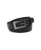 Benobelo The B Embossed All Metal Black Satin Automatic Belt Black_Blf1Acb1252K1