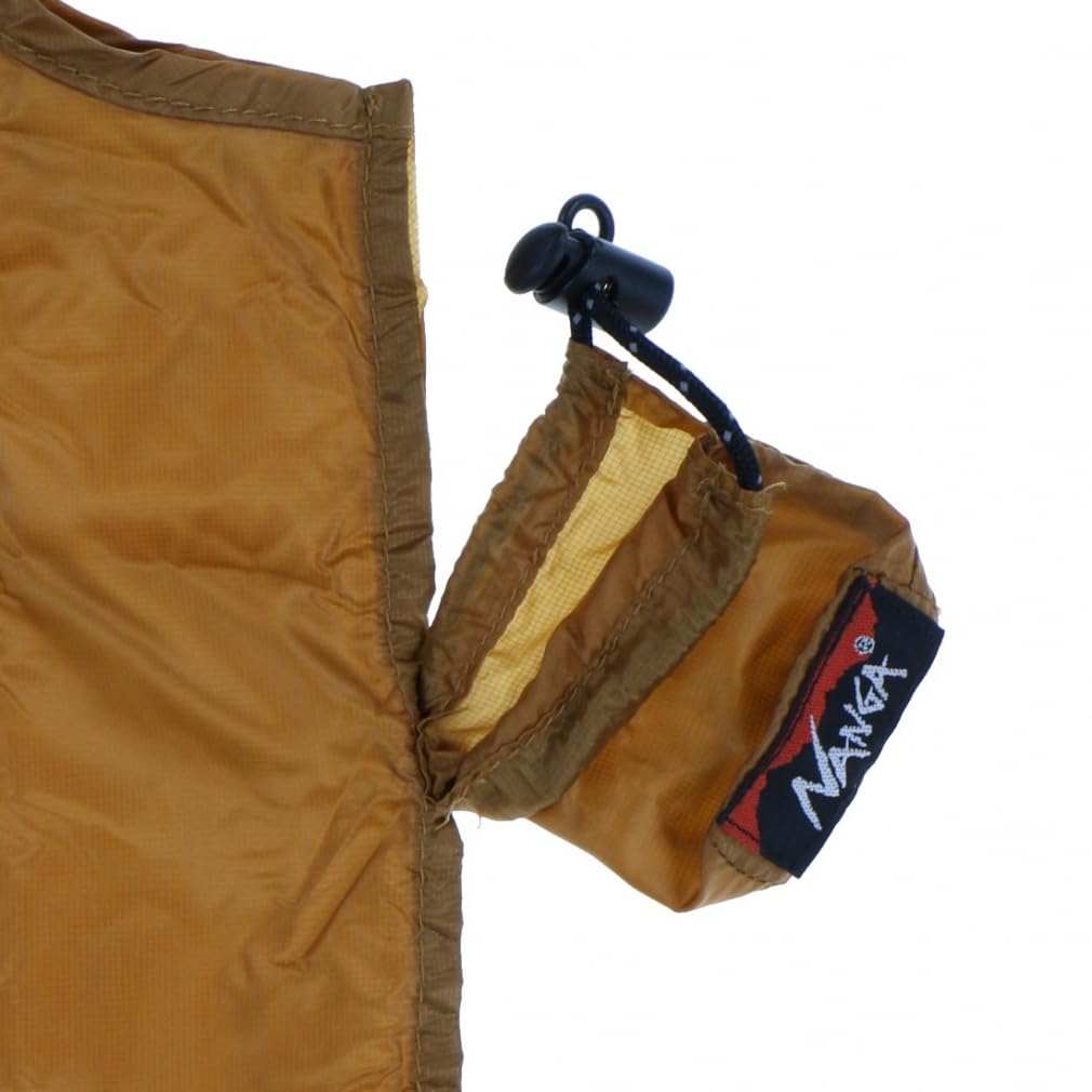 Nanga Trekking Eco Bag, Pocketable Eco Bag, LIVE THE LIFE, 2024 Model, N1ELGL93 GLD