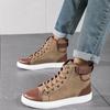 Men's High-top Sneakers Fashion Casual Shoe Retro Platform Boots Lace Up Vulcanize Shoes for Men Skateboard Shoes Zapatos Hombre