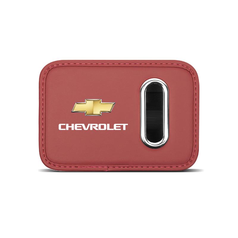 Auto-Taschentücherbox-Halter Leder Auto-Türseite Armlehne Serviettenbox Rücksitz-Tasche Für Chevrolet Spark Captiva Cruze Tracker Epica Z71