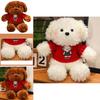 Adorable Teddy Bear Dog Plush Toy Cute Puppy Doll For Girls Birthday Gift Soft Sweater Design