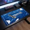 hertha bsc FC Theme Pattern Mouse Pad, Soccer Logo Design XXL Gaming Desk Mat Non-Slip Computer Mouse Pad