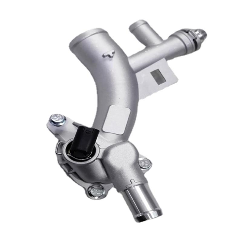 Auto Car Temperature Control Thermostat Housing Engine Coolant Three Way Connector Compatible for 1.4L 25193922 55565334