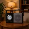 Компактний Bluetooth Радіо Динамік з Цифровим Дисплеєм, USB, Слотом для TF-карток - Ідеально для Літніх Людей