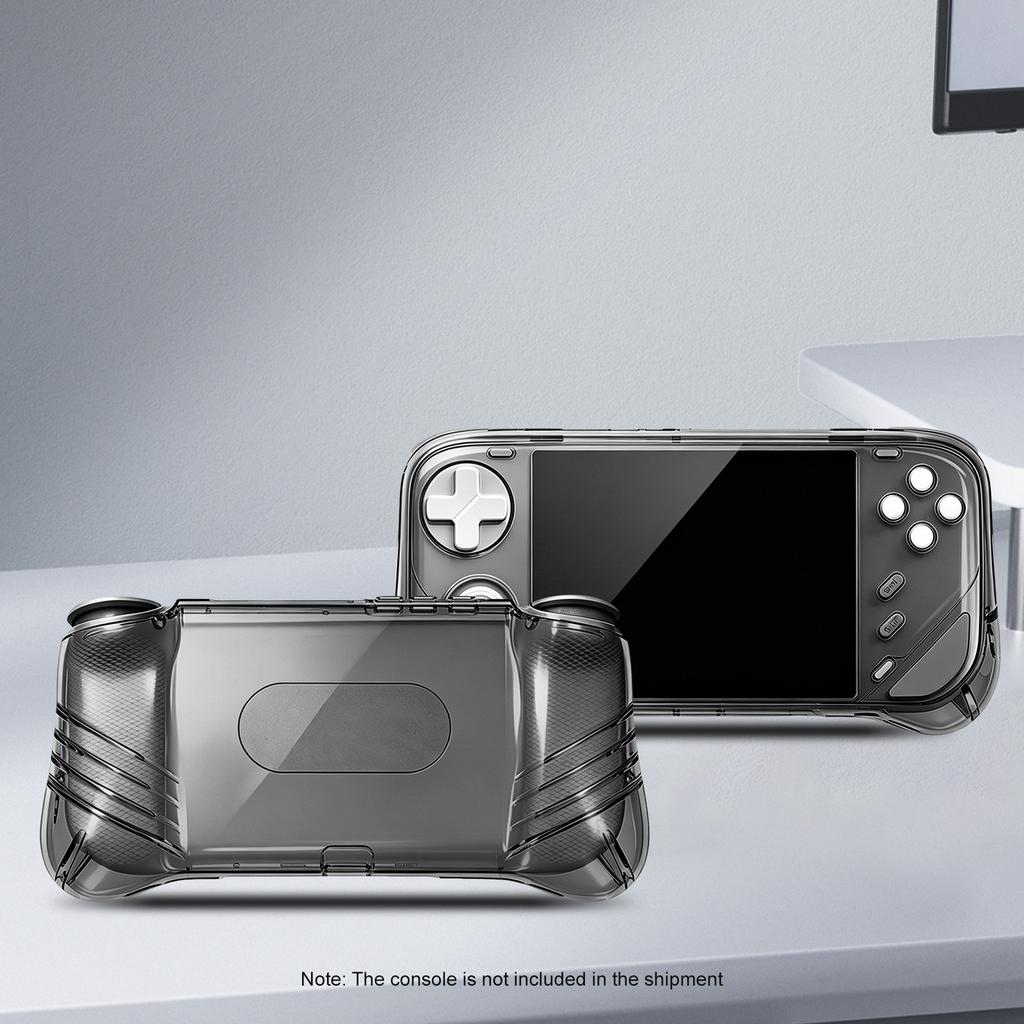 Clear TPU Protective Case with Precision Cutouts for MINILOONG Pocket1 Game Console Protector Transparent TPU Gaming Protector