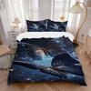 3pcs Butterfly Fantasy Duvet Cover Set, Cover For Bedroom Guest Room (1 Duvet Cover + 2 Pillowcase, Without Quilt),  Yy250922194