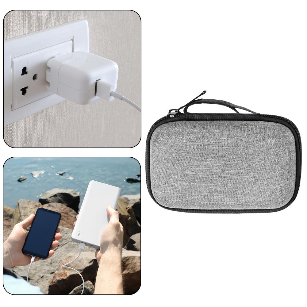

Wireless Charger Stand Travel Portable Pouch with Mesh Pocket for USB Cable Carrying Box for Anker MagGo 3-in-1 Charging Station CHINA
