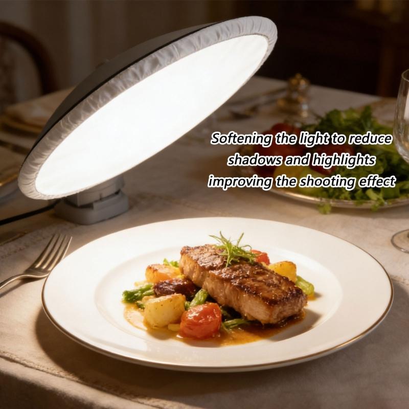 42cm Soft Diffuser Lamp Cover Cloth Diffuser Reflector Lamp Sock for Flashing Light Beauty Dish Photography Studio
