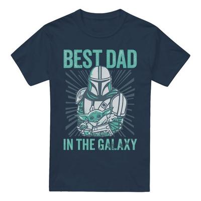 Star Wars The Mandalorian Unisex Adult Best Dad In The Galaxy T-Shirt