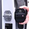 AABHZ1 Silicone Car Door Lock Covers Door Anti-Collision Soft Pads for Mercedes Benz B C E S Class A Class C200L GLC GLK CLA GLA