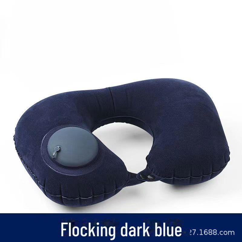 Inflatable U-Shaped Neck Pillow for Travel, Work, or Home