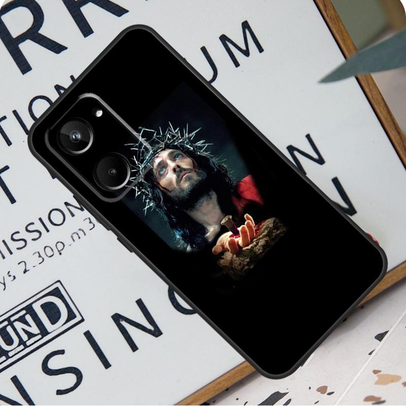 Christian Jesus For Realme C55 C53 C67 GT Neo 5 6 9 10 11 12 Pro Plus C11 C25 C21Y C30 C31 C33 C35 C51 Case