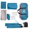 5 Person Camping Tent Blue Waterproof