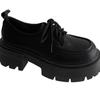 Spring 2025 British style platform Mary Jane small leather shoes women's new skirt versatile college style loafers