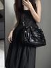 JIAERDI Vintage Black Shoulder Bags Purse Women High Street Pocket Chic Y2k Handbag Female Harajuku Casual Crossbody Bags 2025