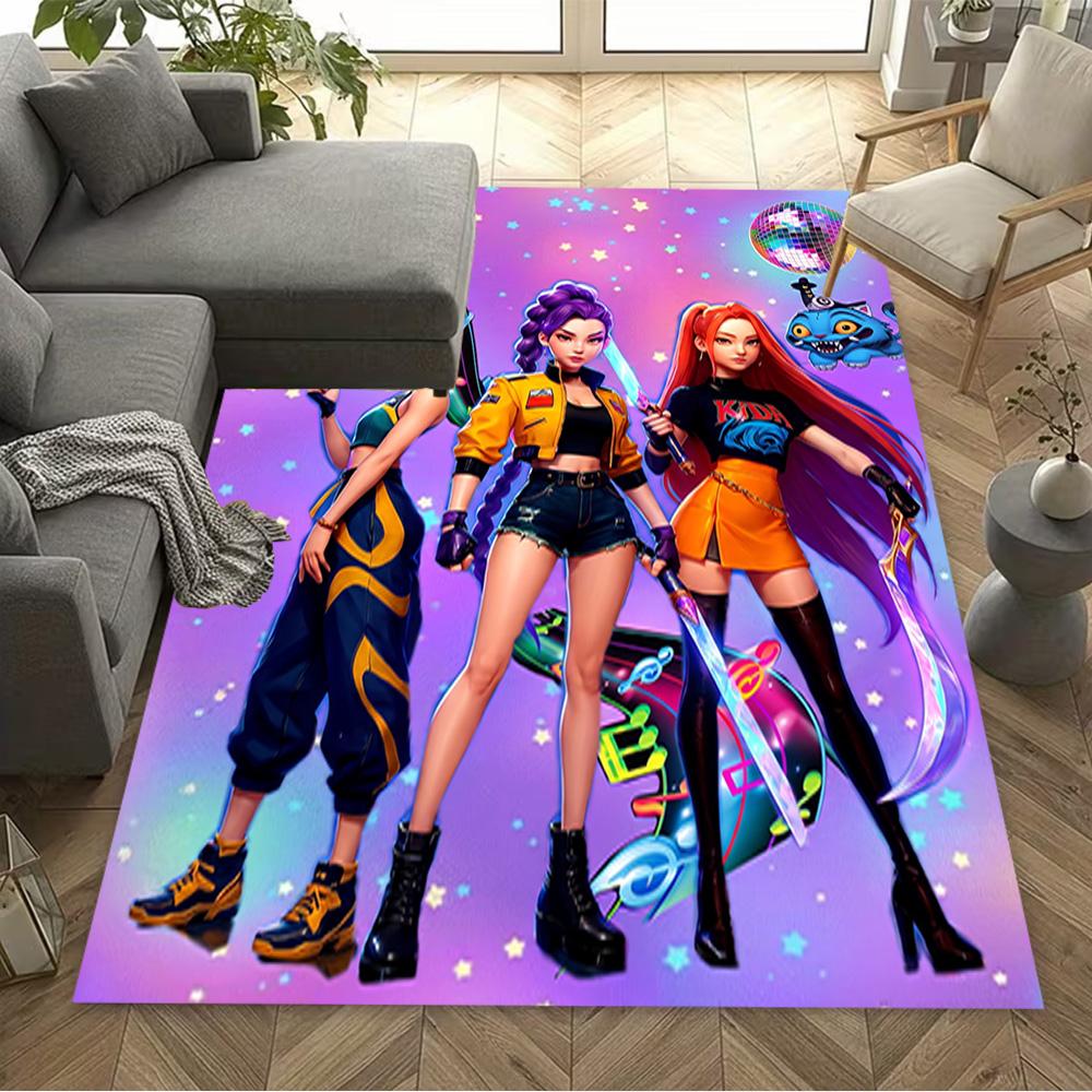 Huntress Power Unite Floor Rug Office Rug Design for Kitchen Hallway Entryway Balcony Antislip Carpet Decorate Offices