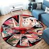 One Piece Monkey D Luffy Round Area Rug Carpet Rug For Living Room Bedroom Sofa Playroom Decor Nonslip Floor Mat