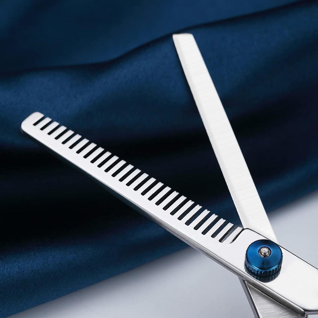 Evanda Supervised by a professional hairdresser Suki shears Haircut scissors Suki shears Hair cut Hair cutting scissors Bangs cutting Cleaning cloth