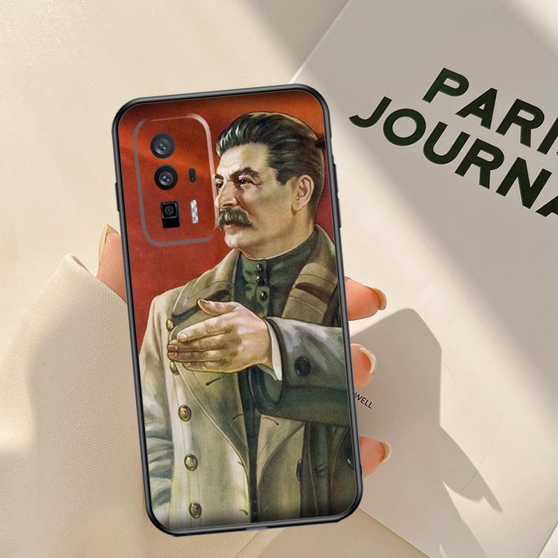 Russian Stalin Ussr Case For Xiaomi 14 15 Ultra 13T 14T 15T 17 Pro Max POCO X7 X5 X6 Pro F5 F6 F7 F8 Pro Coque