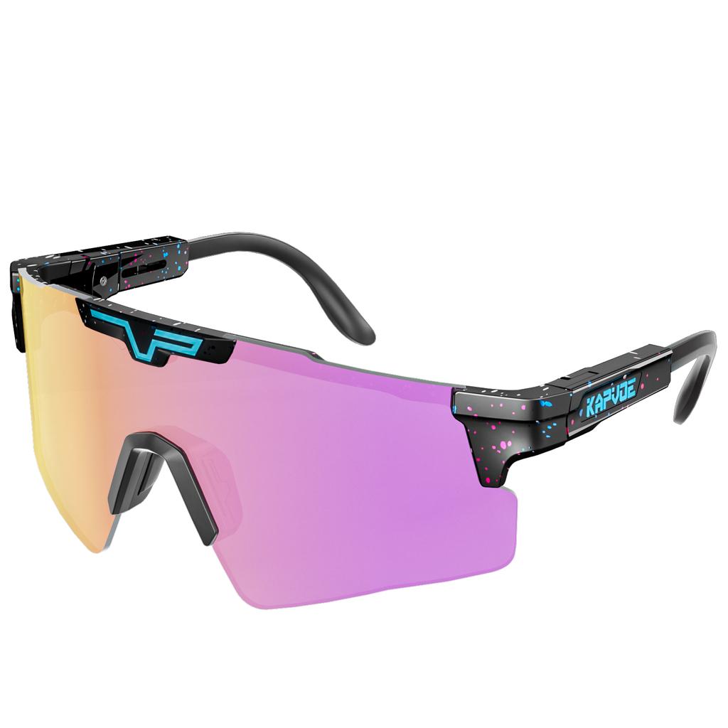 KAPVOE Polarized Cycling Sunglasses Men MBT Cycling Glasses UV400 Outdoor Sports Bicycle Glasses Women Road Bike Glasses