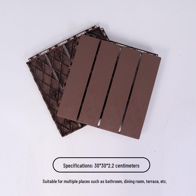 Covoraș de podea impermeabil, antiderapant, interconectabil pentru piscine, băi, bucătării și dușuri