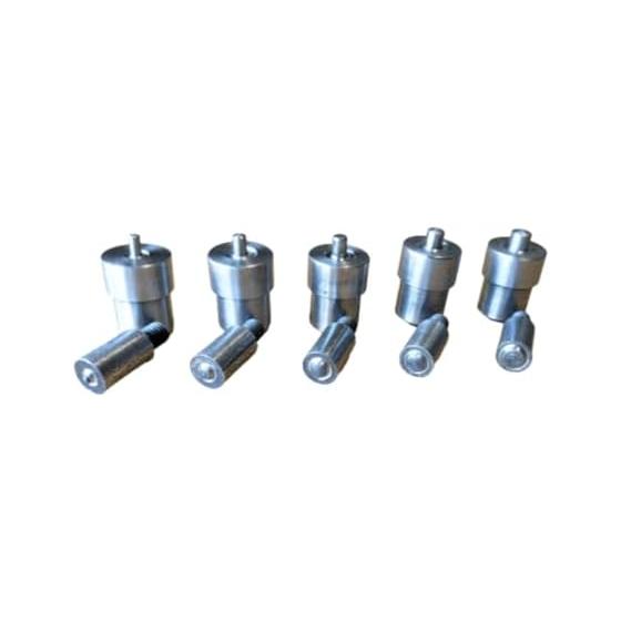 Eyelet set for hand press machine, 4mm to 8mm, 5 size set, manual press machine, double-sided eyelet, handicraft, hand press machine, handmade,