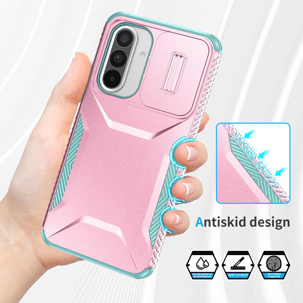 For Samsung Galaxy A36 5G/A56 5G Case Camshield TPU+PC Phone Cover Non-Slip Side Edge