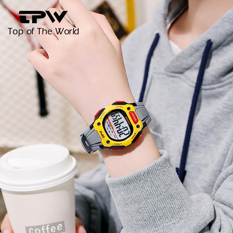 Fashion Outdoor Sport Watch Men Multifunction Watches Alarm Clock Chronograph 5Bar Waterproof Digital Watch