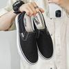Couple Set Flat Bottom Rubber Sole Comfortable Sneakers Spring New Men's Style Casual Canvas Slip-On Breathable Couple's Shoes
