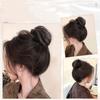 Bird Nest Shaped Fake Hair Bun Scrunchie Ponytail Hair Rings Clips Simple Updo Hair Piece  Women