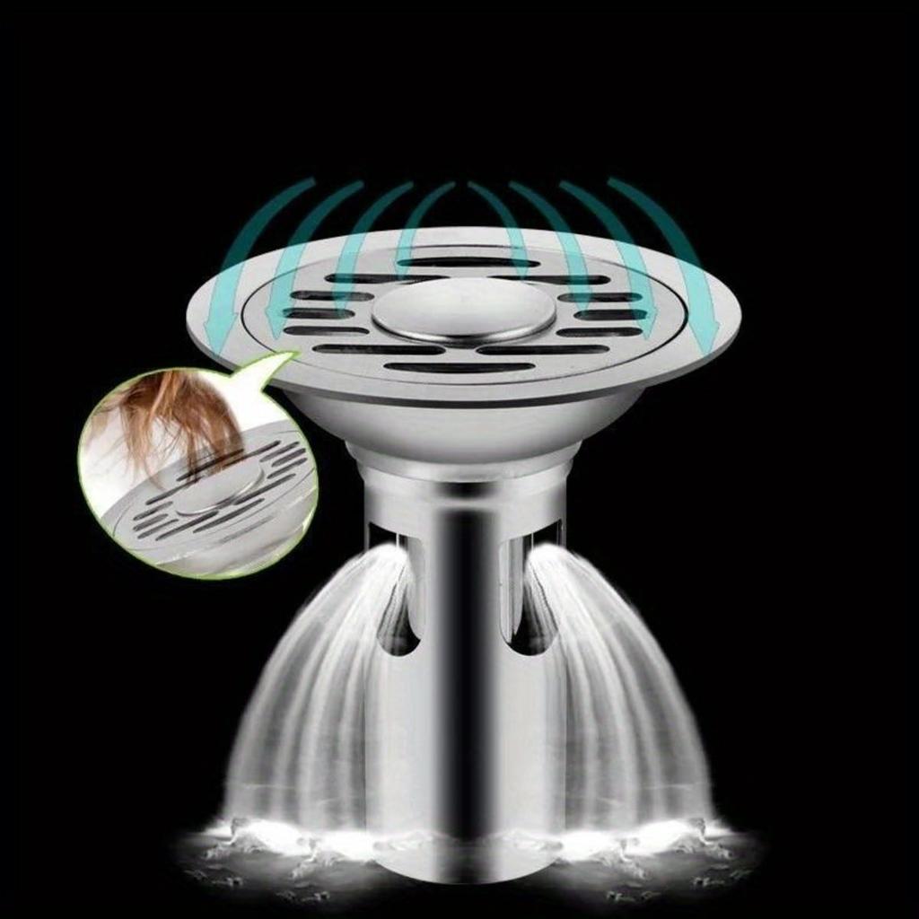 Stainless Steel Floor Drains Anti-odor Drainer Shower Strainer Cover Bathtub Ground Leakage Bathroom Hardware Accessories