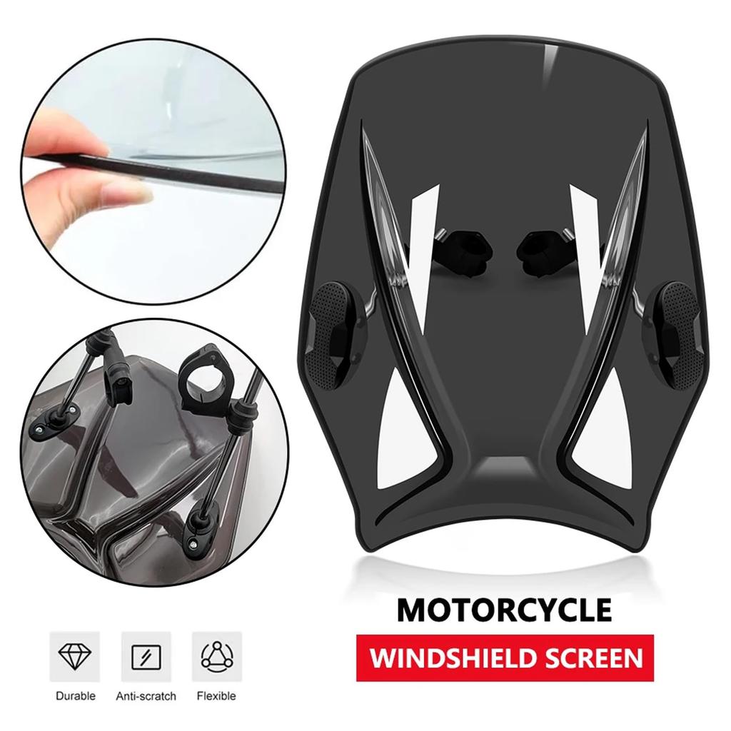 FÜR Svartpilen 401 Svartpilen401 2024+ Motorrad Verstellbare Windschutzscheibe Windabweiser Visier Svartpilen 401 250