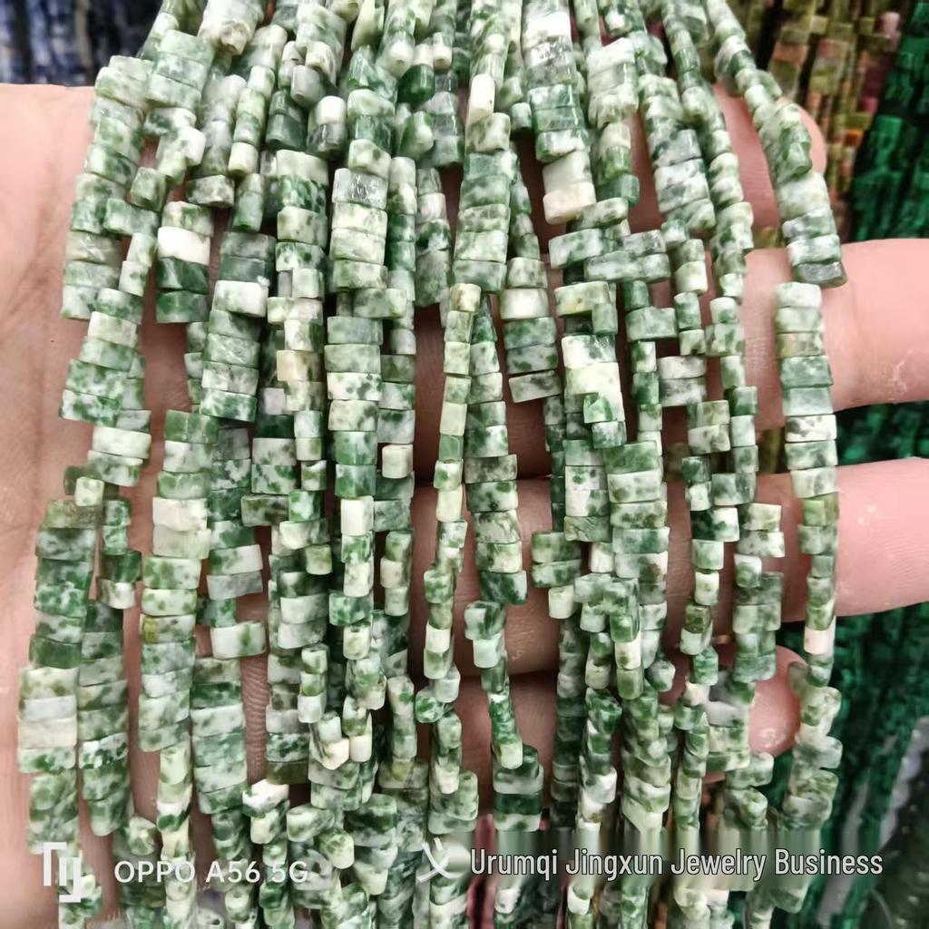 Natural Crystal Agate Two-Hole Tila Beads, 2x5mm, Loose Beads for DIY Jewelry Making