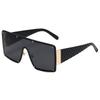 New Large Frame Joined Body Sunglasses Women Brand Designer Luxury Sun Glasses Outdoor Leisure Women Eyewear Uv400