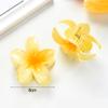 8Pcs/set Hawaiian Egg Flowers Hair Claw Clips Girls Hair Accessories Hairpin Summer Beach Birthday Party Decoration Wedding Gift