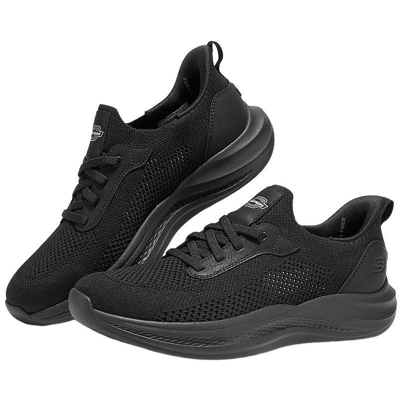 Skechers Men's Cushioned Lace-Up Casual Sports Shoes 211086