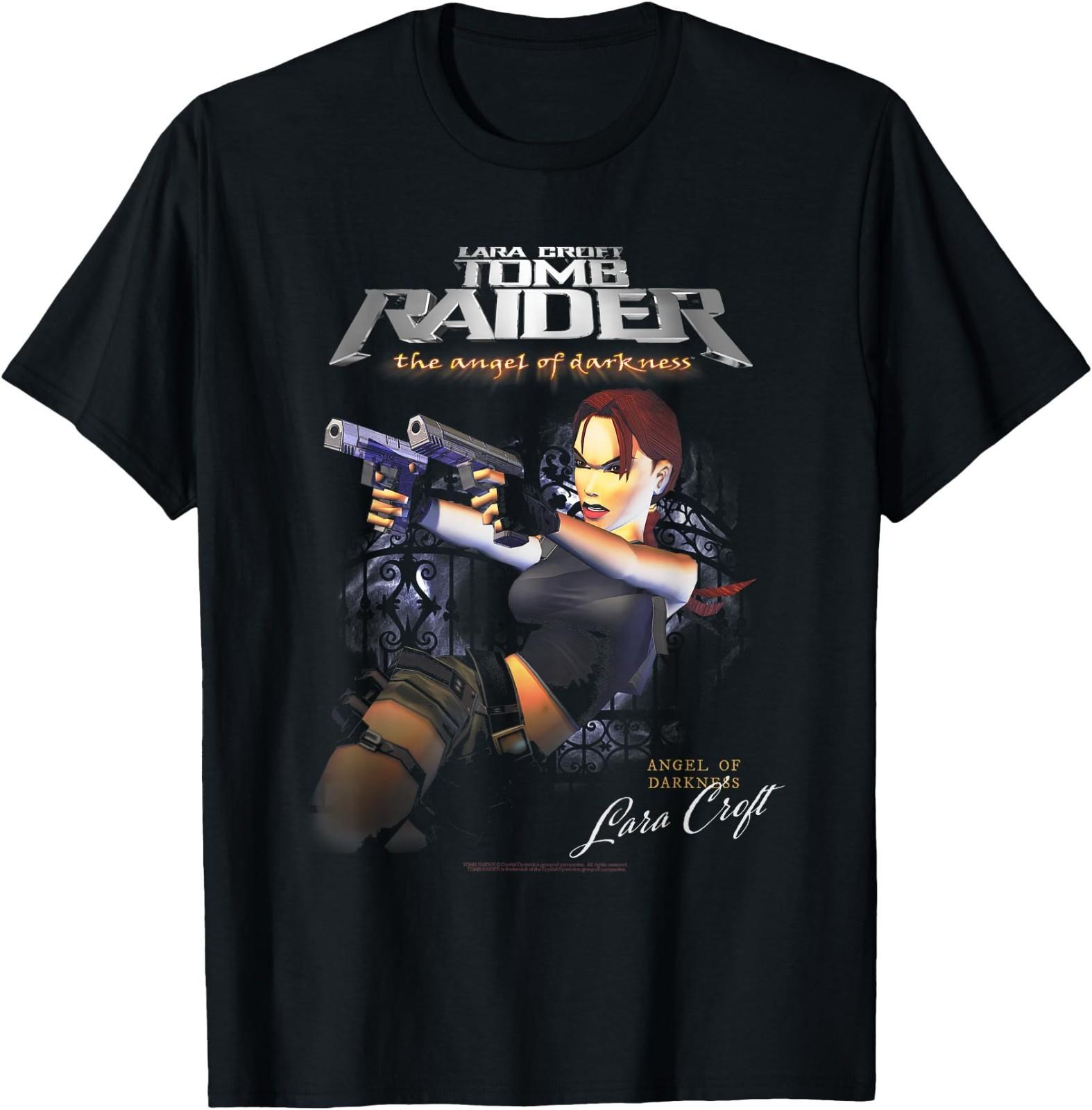 The Angel of Darkness Lara Croft Video Game T- Unisex T-Shirt S