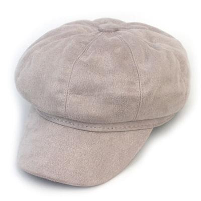 Universal Chemistry Gray Suade Newsboy Cap