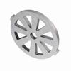 Meat Grinder Plate, Strong and  , Easy to Install, with Alloy Material, Silver Color, Hole Diameter 7mm