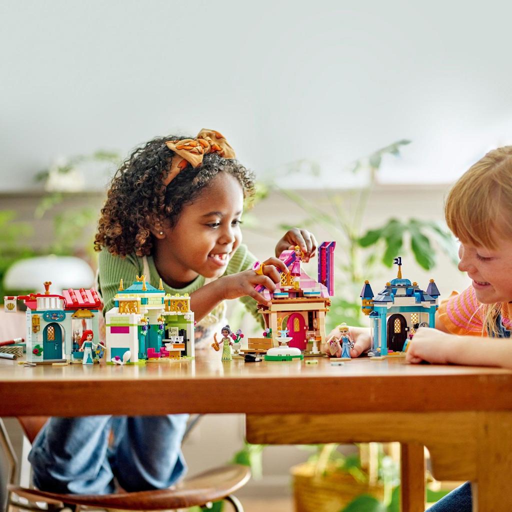 LEGO Disney Princess Disney Princess Town Adventure Toy Toy Present Birthday Block Educational Christmas Girls Boys Children 6 Years Old 7 Years Old 8