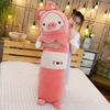 Plush Animals Cat Pig Dog Bear Duck Creative Long Soft Creative I Love You Pillow Kids Sleeping Pillow Plush Stuffed Lover Gift