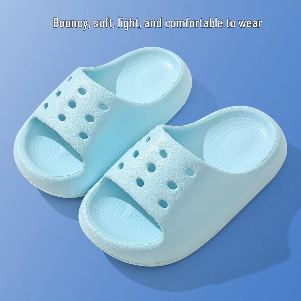 Summer Non-slip Slippers for Kids: Boys & Girls Indoor Bathroom Shoes, Baby & Parent-Child Matching.
