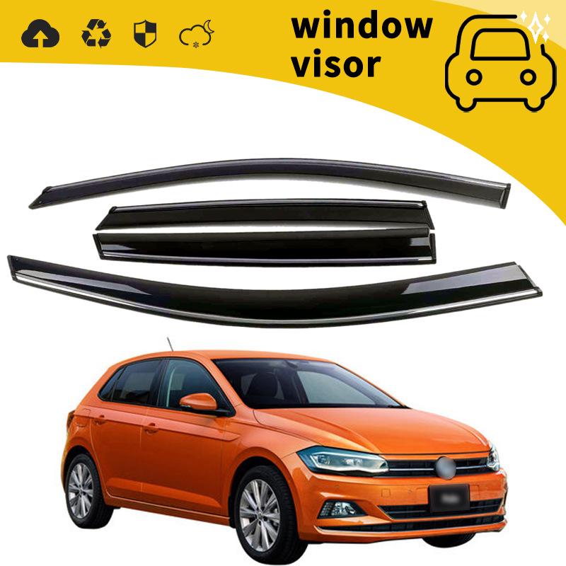 Polo 05-19 Door Rain Deflector for POLO, Polo PLUS, CROSS POLO - Car Modification Decor