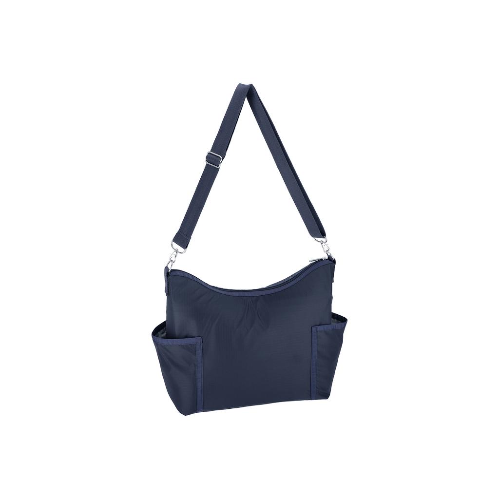 Lesportsac Classic Deep Sea Blue Zip Bucket Shoulder Bag