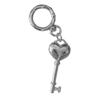 Fashionable Couple Keychain Personalized Heart Lock Pendant Keyring Jewelry for Fashion Enthusiasts Elegant Bag Charm
