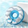 Children's Pvc Inflatable Neck Ring For Newborns Eco-friendly Baby Bath Collar Geometric Pattern Swim Water Activity