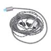 Earphone Upgrade Cable 2 Pin 0.78mm 3.5mm 2.5mm 4.4mm Plug Replacement Earbuds Wire for TFZ for QDC 